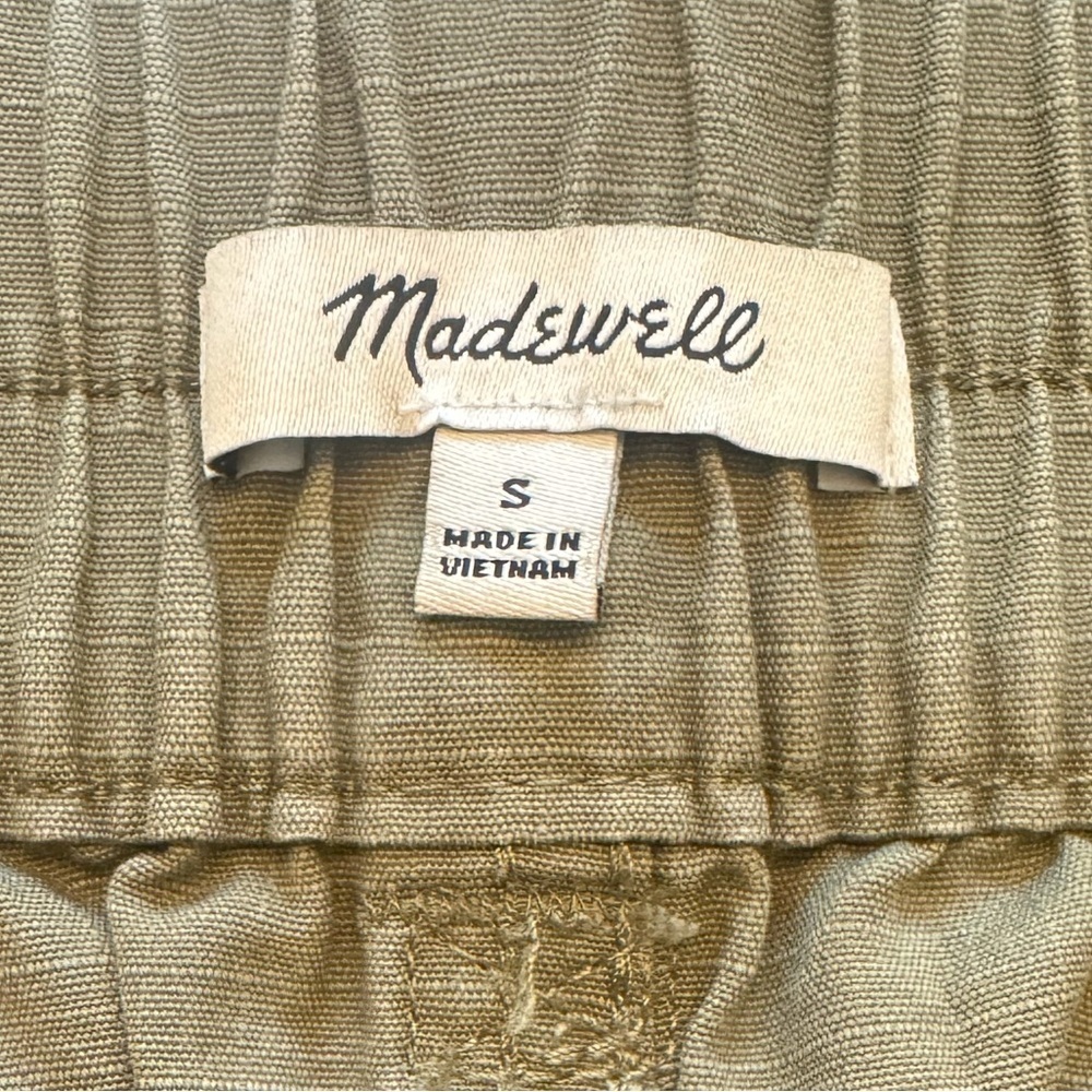 Madewell Cotton Ripstop Pull-On Straight Leg Cargo Pants S - Picture 6 of 12